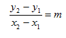 Point Slope Form